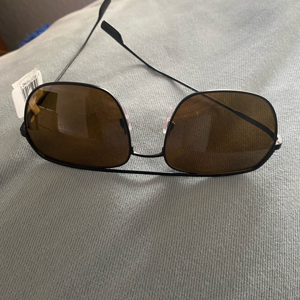 NIB Burberry Steel Man Matte Black Sunglasses